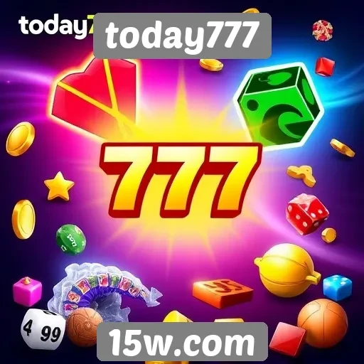 Variedade de jogos disponíveis no today777 para os usuários